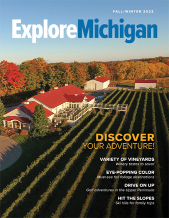 Explore Michigan Fall/Winter 2022 cover