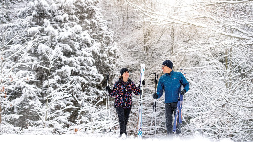 Cross Country Skiing at Saugatuck Dunes State Park