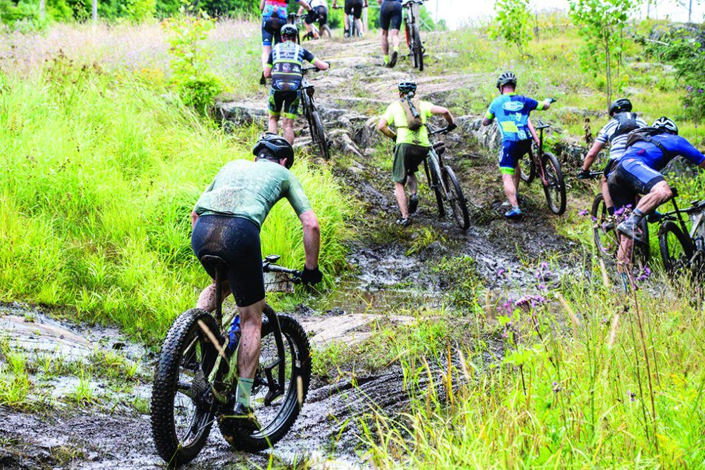 Ore to Shore Mountain
Bike Epic (ANDY GREGG OF MARQUETTE PHOTO
AND BIKE FURNITURE)